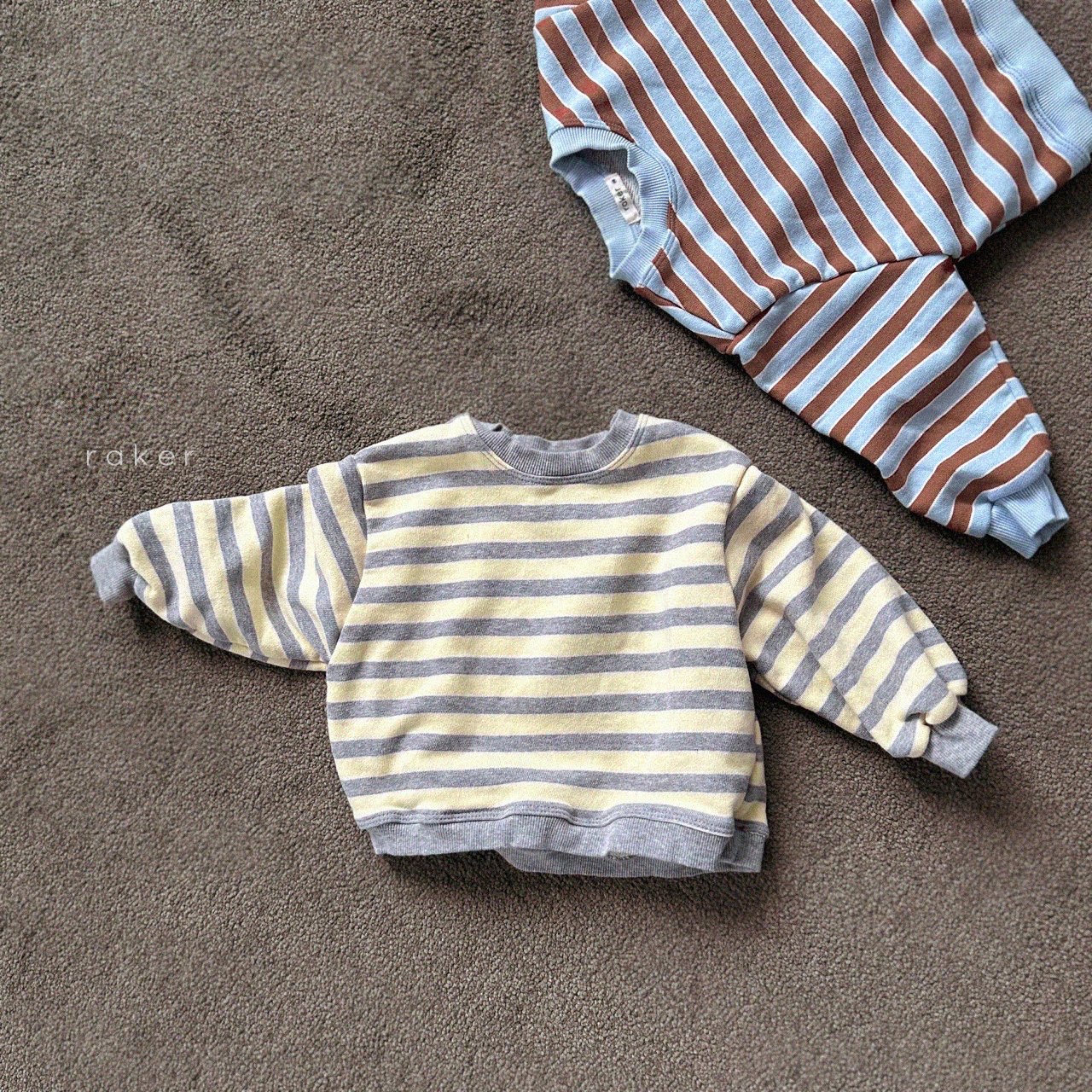 Raker | Crayon Striped Sweatshirt