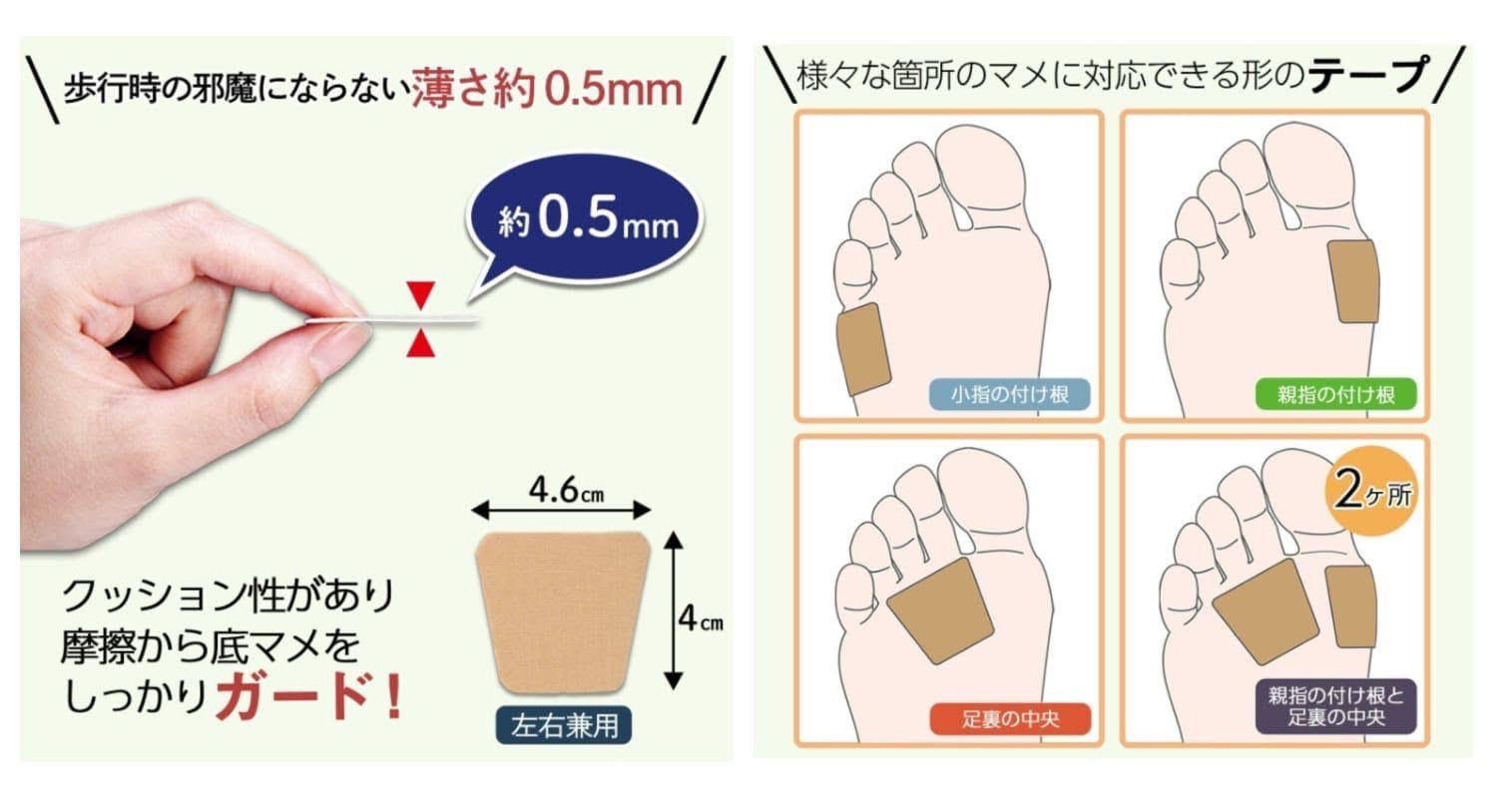 🇯🇵日本直送✈️  🟡日本製 腳底防磨保護貼🟡 -4月中到貨