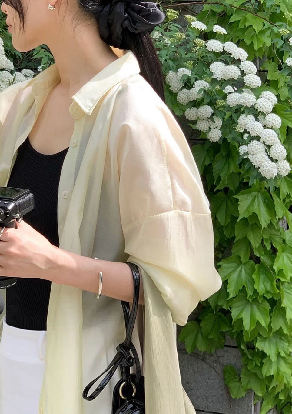 <突發開團．初春盛夏空氣感防曬冷氣衣> 薄身透膚恤衫 RH0029