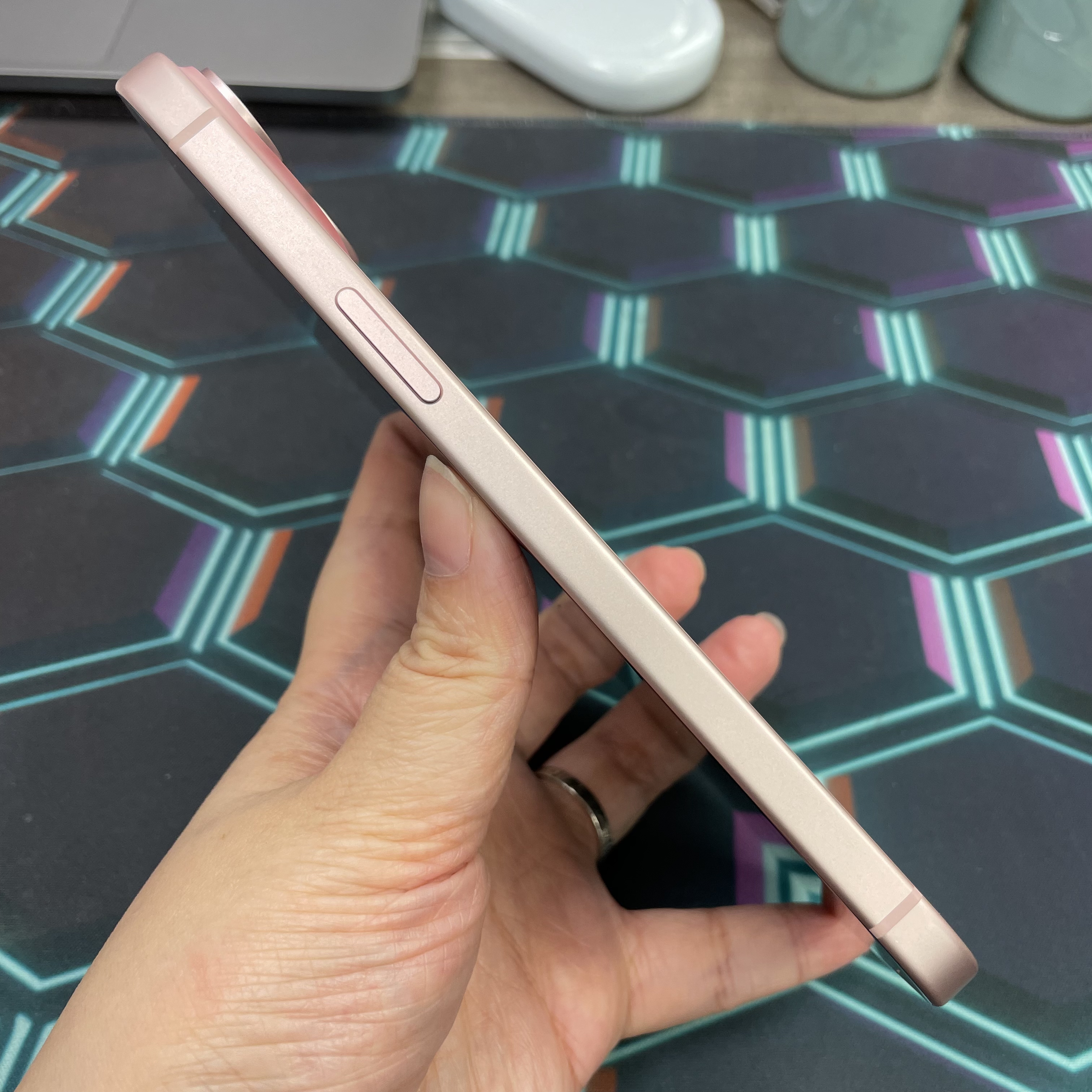 *8383 15 Plus 勁靚機 512GB 電86 粉色 pink