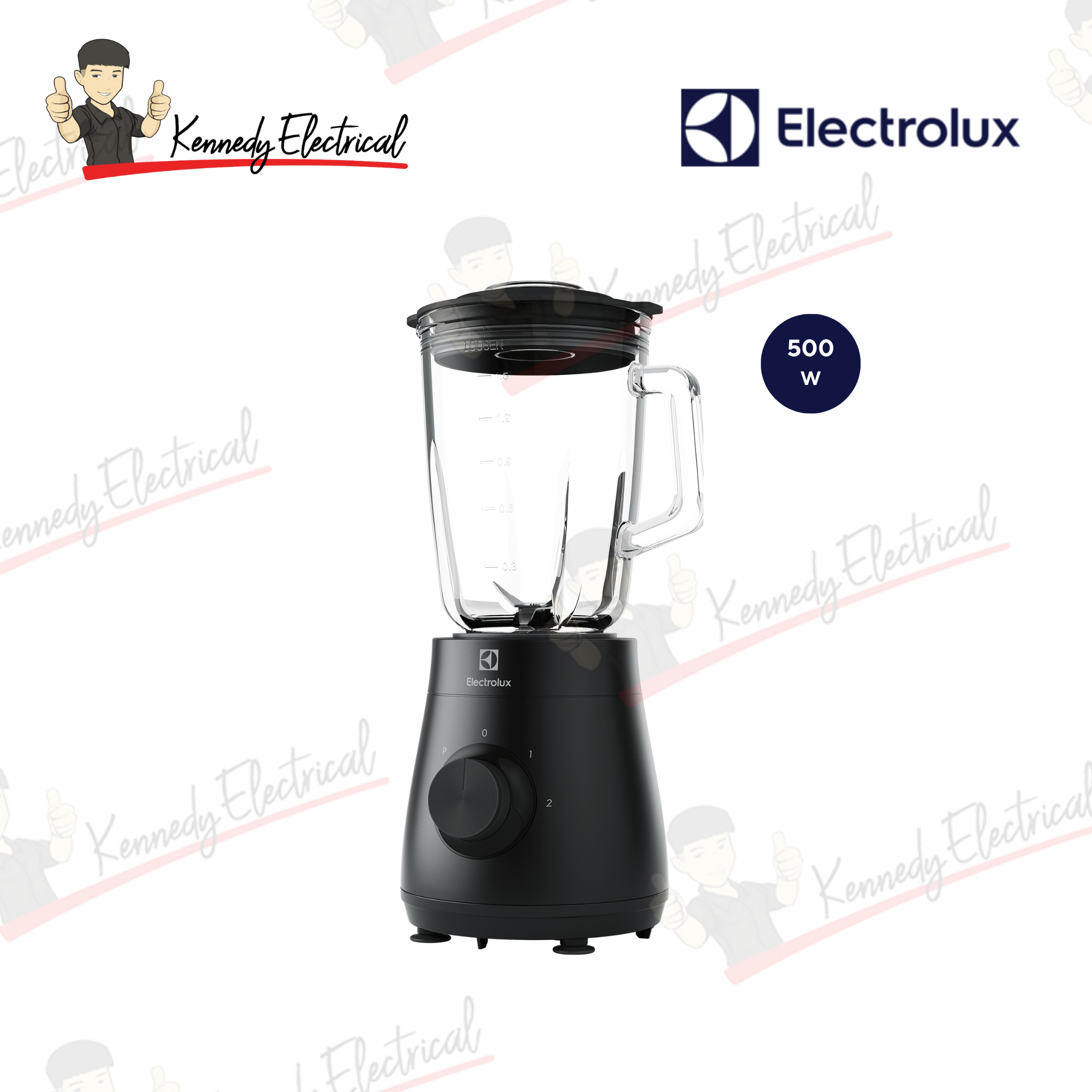 Electrolux Create 3 Countertop Blender with Glass Jar (E3TB1-310K)