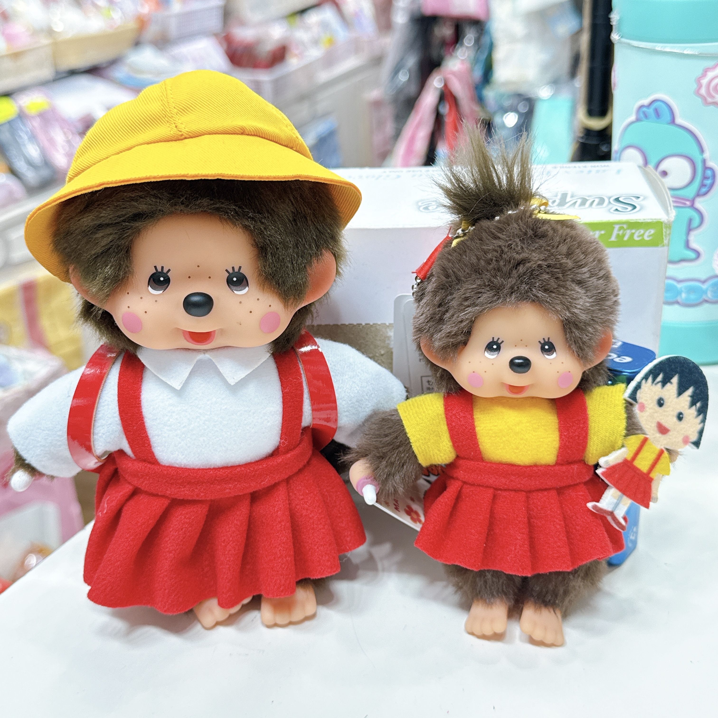 日本版Monchhichi 小丸子公仔/公仔掛飾
