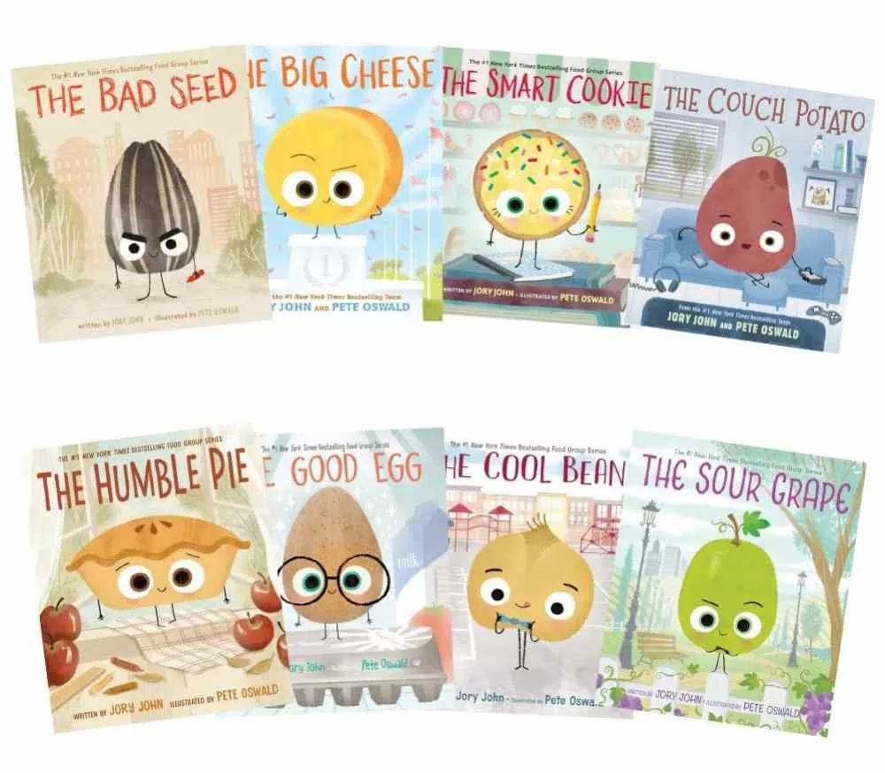 Food Group 8 book pack (Jory John)