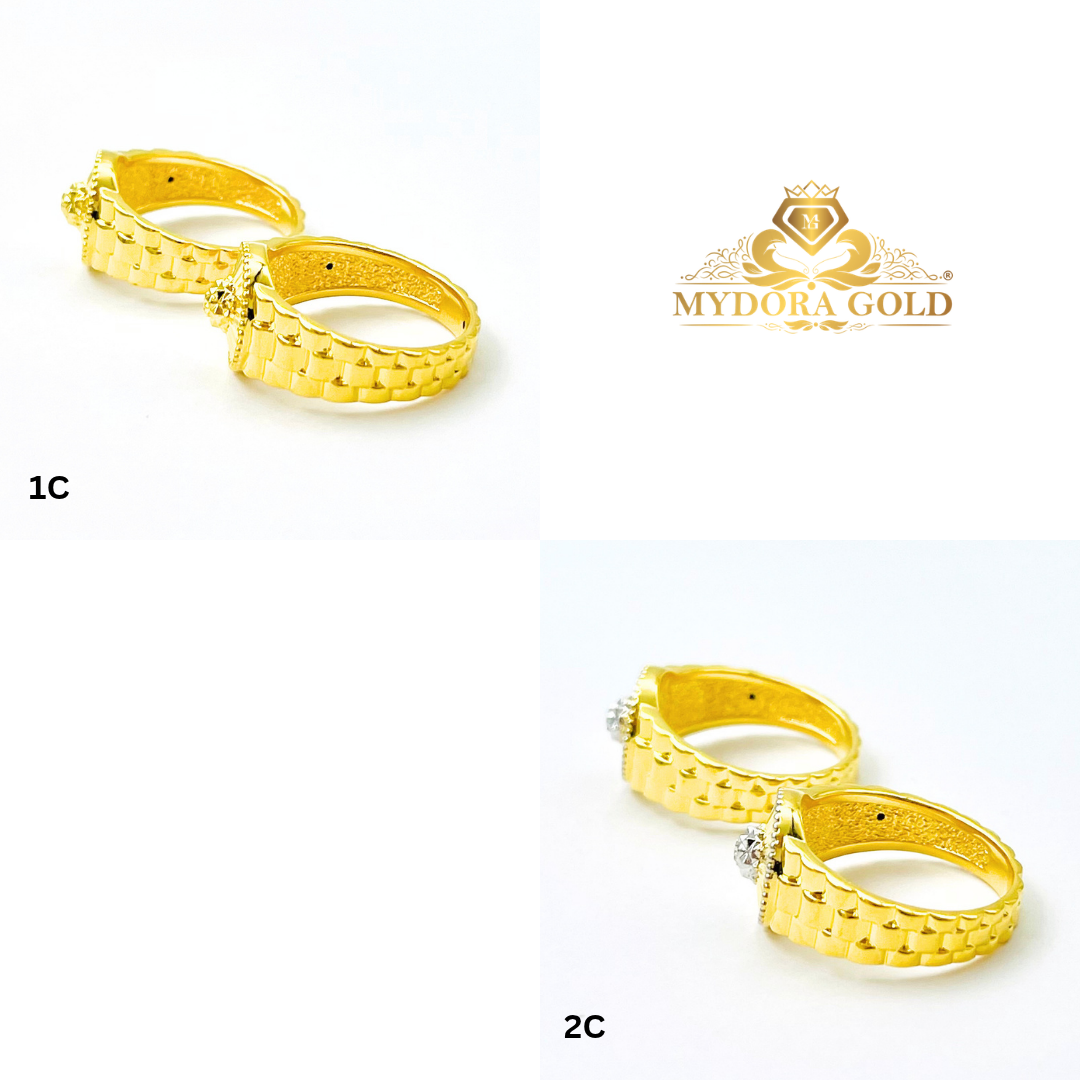 MYDORA Cincin Sparkle Matahari (5G) l EMAS 916/22K