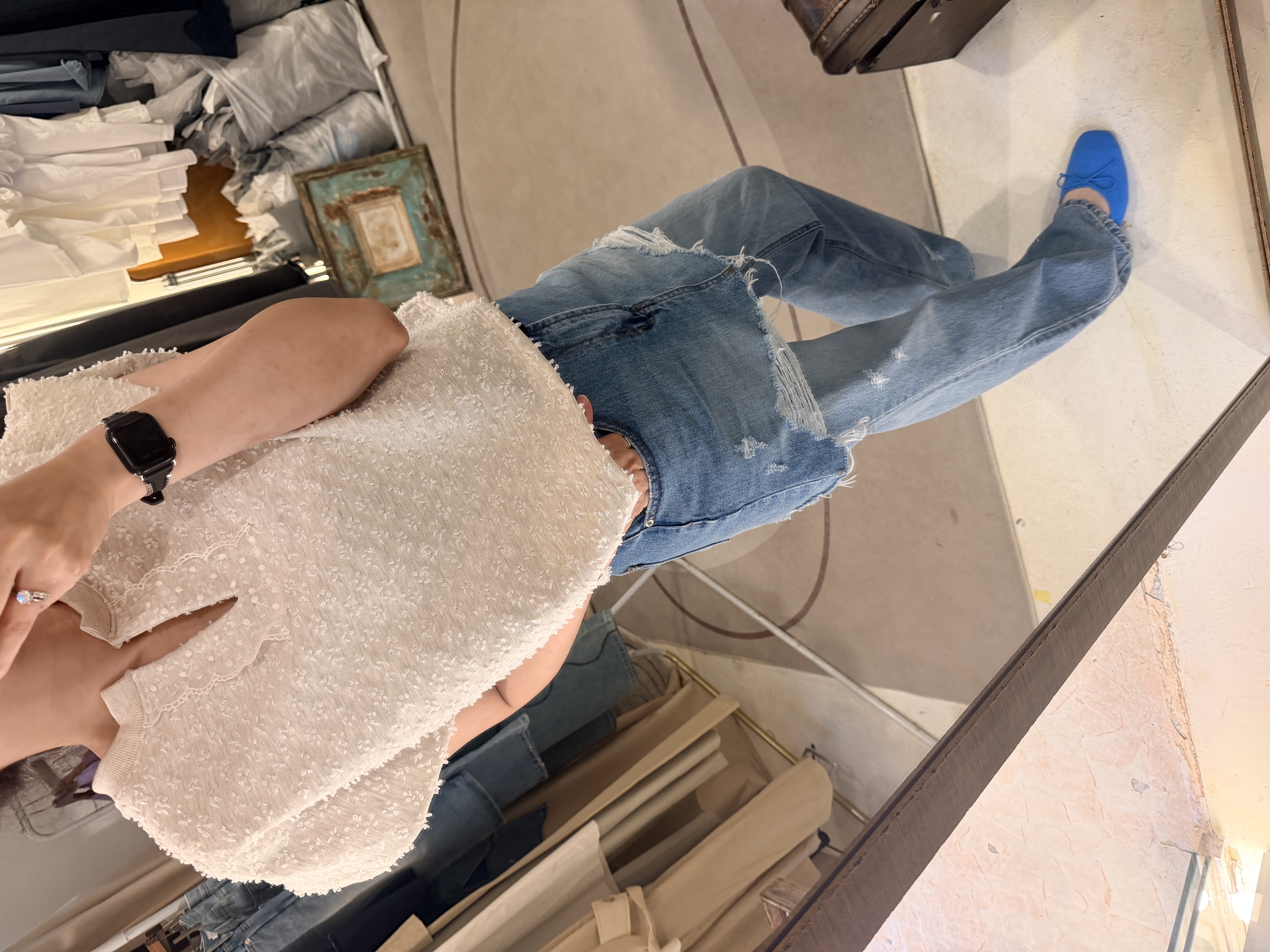 V vest sweater