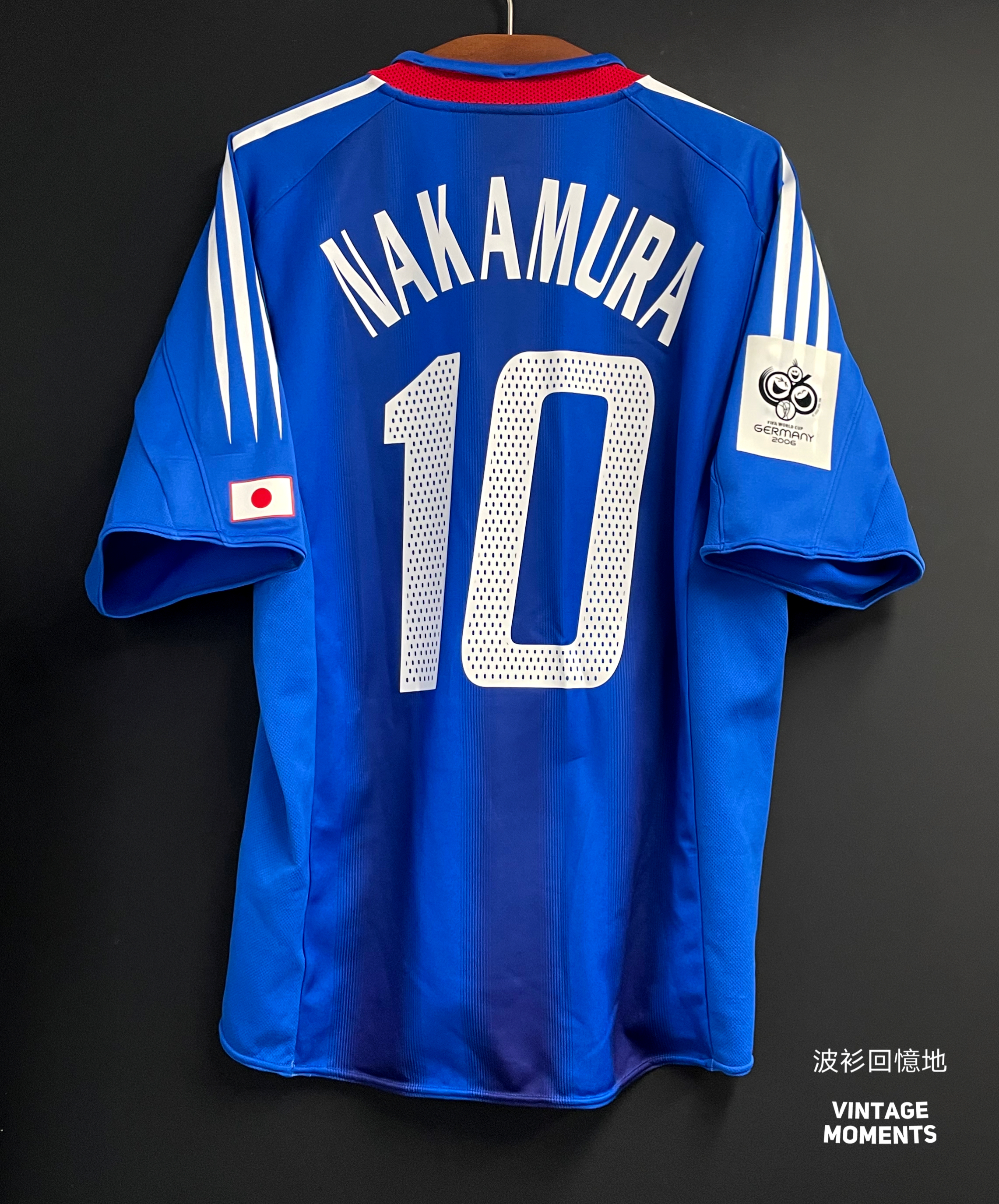 日本2004主場 中村俊輔 JAPAN HOME SHIRT NAKAMURA