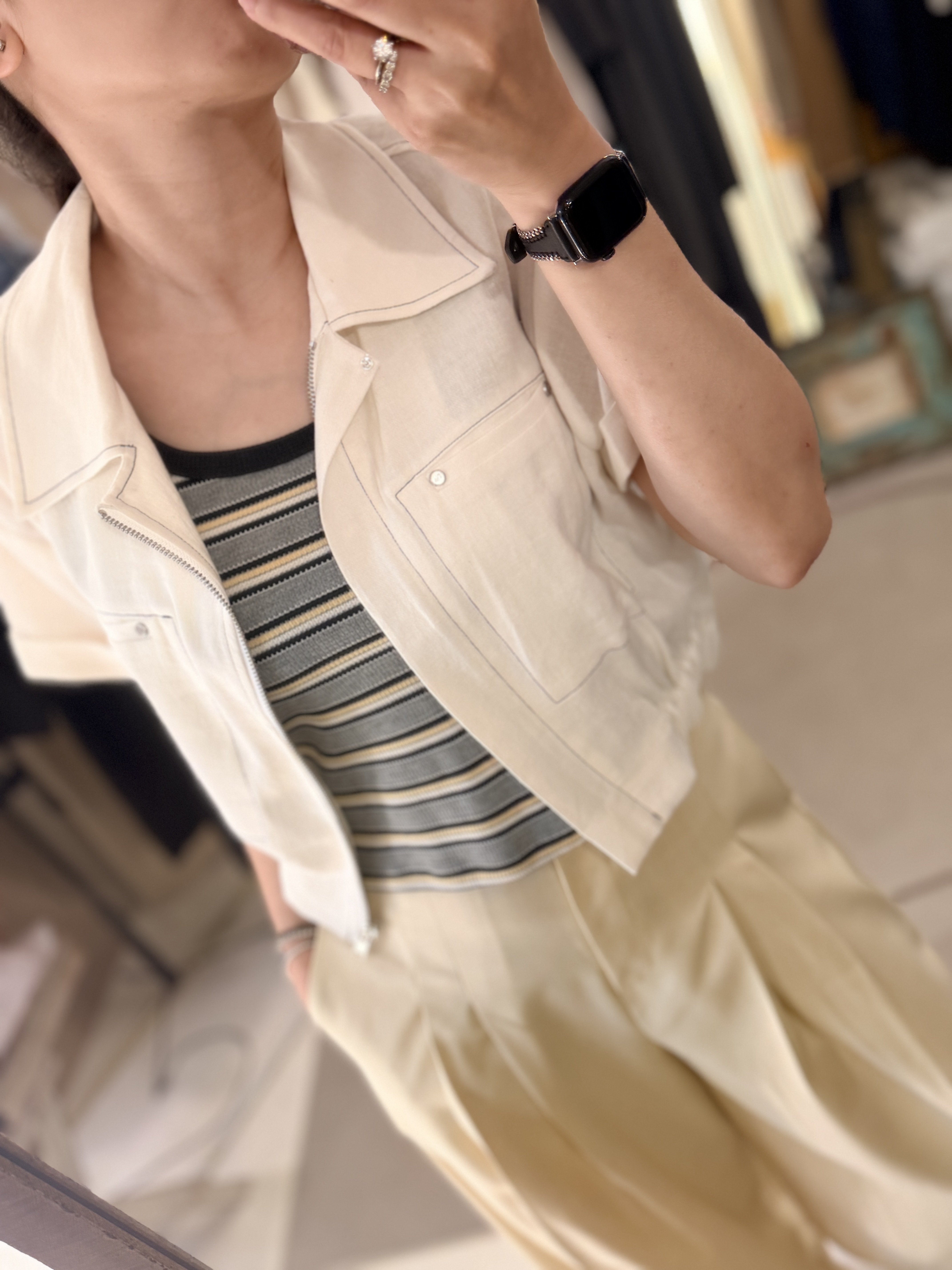 Shortest cotton jacket
