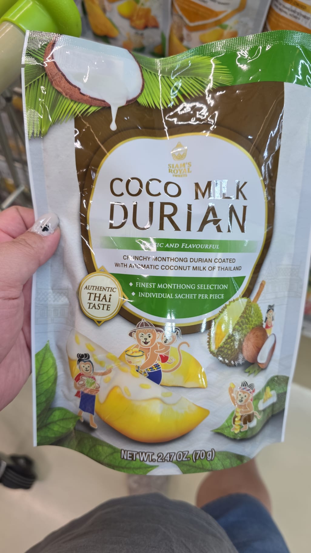 coco milk durian