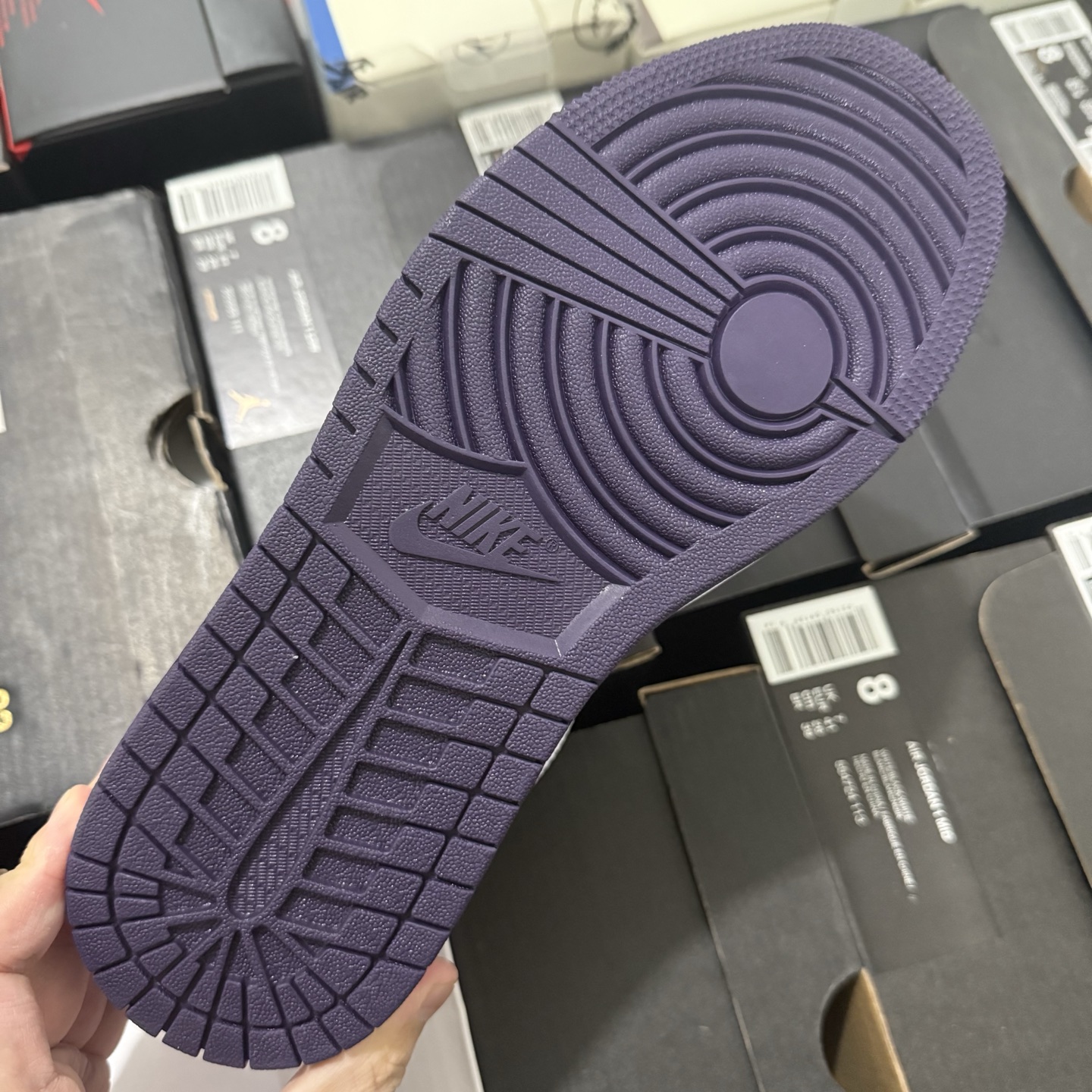 Nike Air Jordan 1 Low 'Court Purple' 553558-125