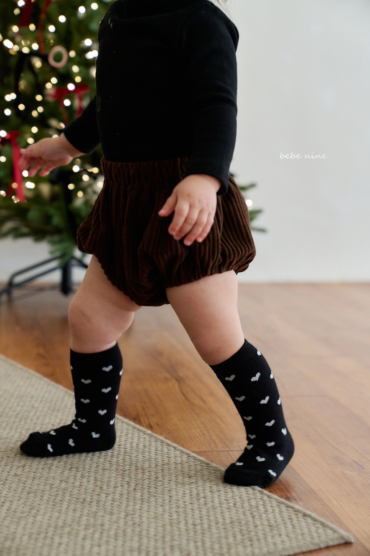 Bebenine Nine Heart Knee Socks Set