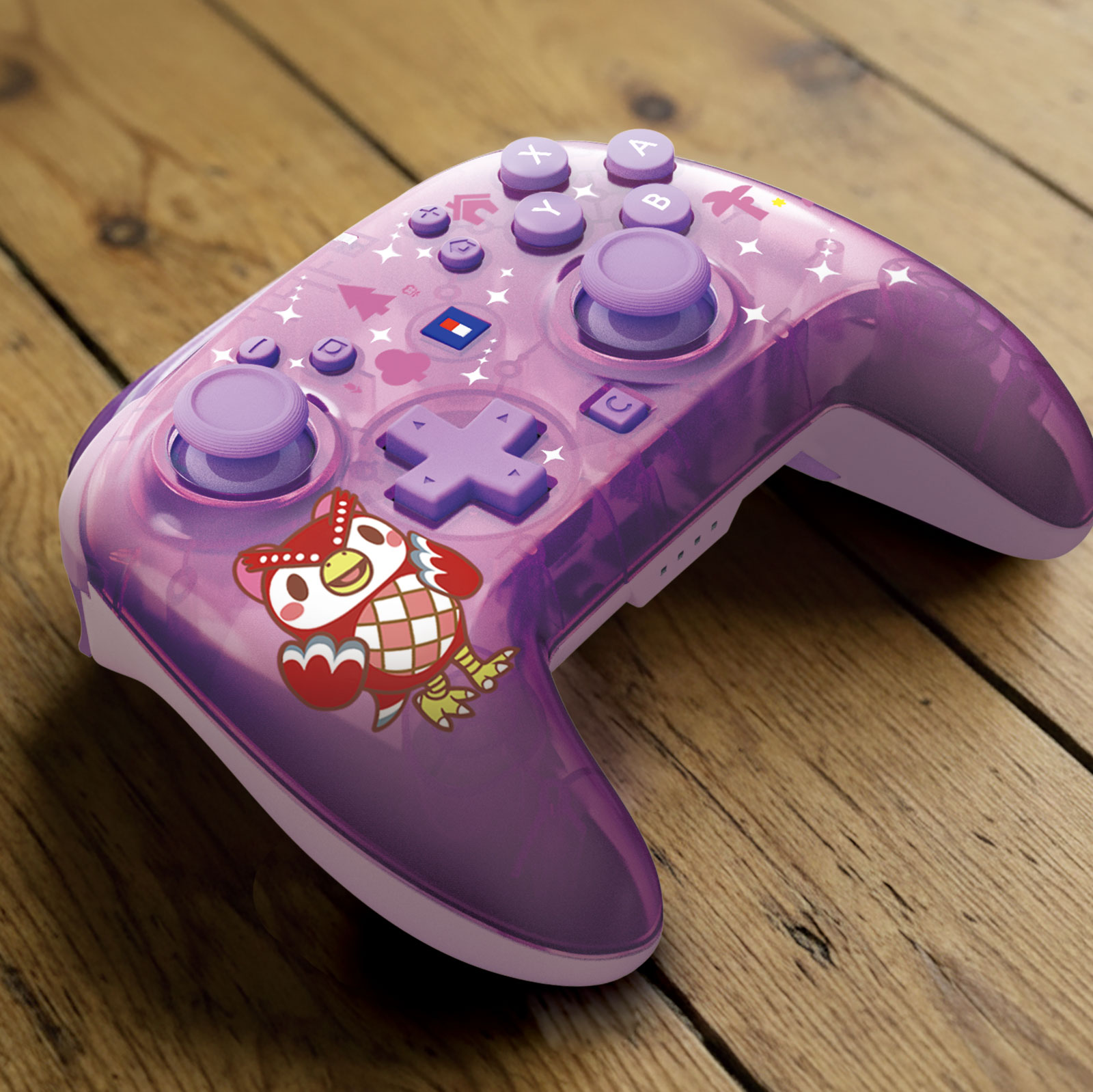 HORI NS2 無線控制器 動物森友會角色系列 傅柯與流星雨 (NSX-193)        HORI NS2  Wireless Controller Animal Crossing Character Series Celeste and the Starry Night (NSX-193)