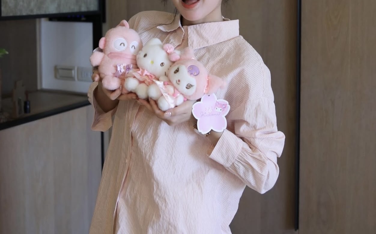 （約4月下旬到貨）🇹🇼台灣超商高雄限定Sanrio 櫻花季節公仔吊飾💕