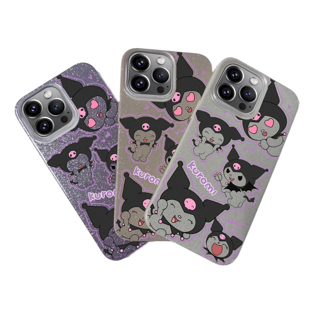 BLING CASE PHONE FOR IPHONE - DESIGN KUROMI F