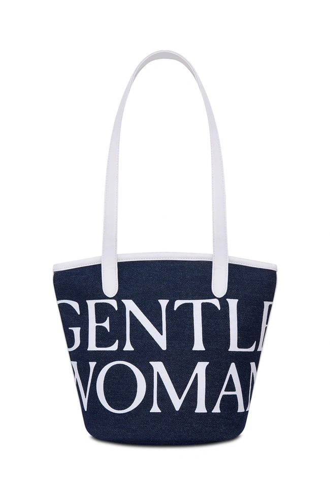 🇹🇭GENTLEWONAN - 拼色牛仔TOTE BAG 代購款