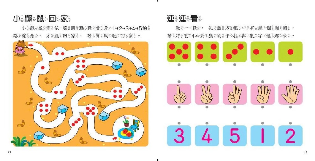 人類 看圖學會123