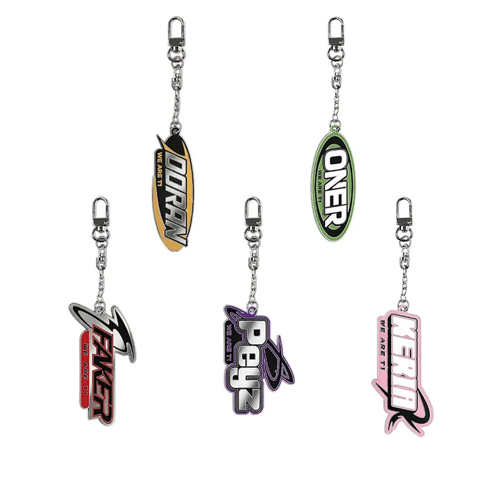 [T1 x ABLY] Icon Metal Keychain (5款)