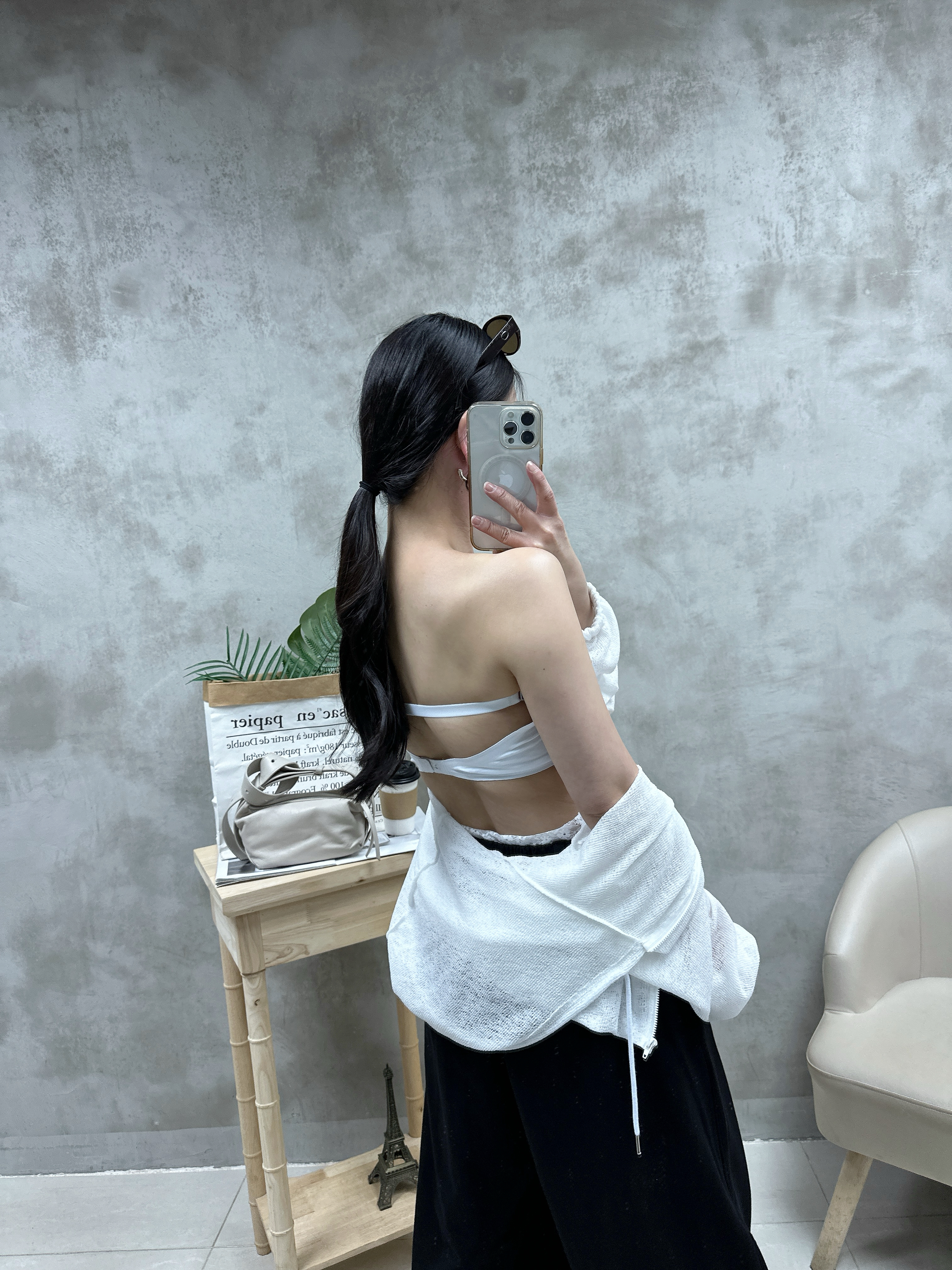 心型領美感無帶Bra top