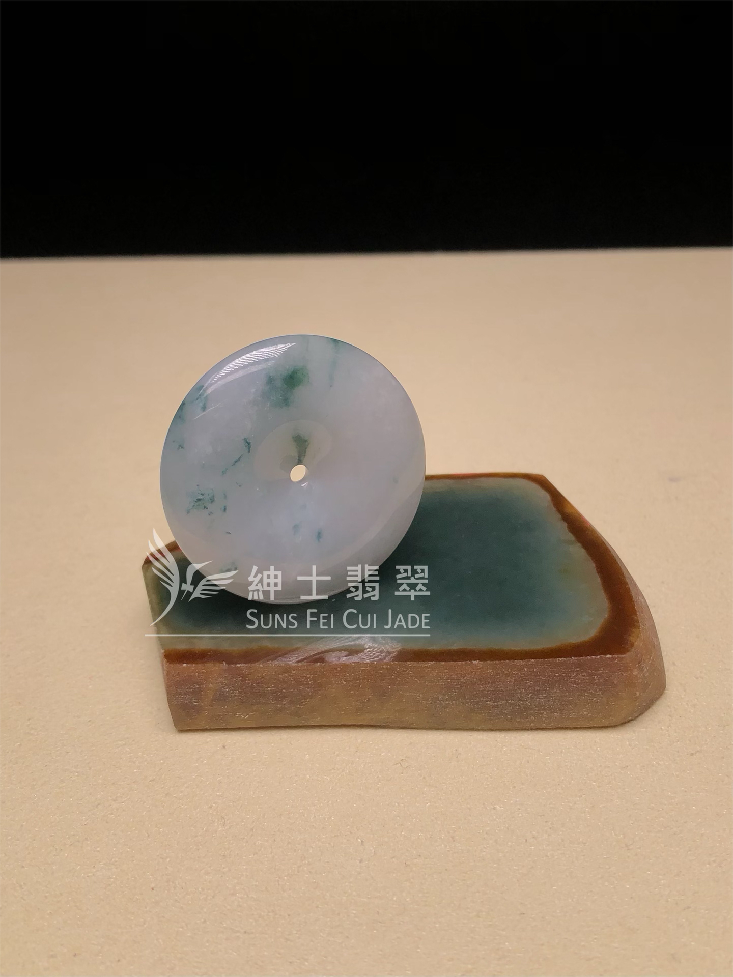 飄花平安扣  B08343