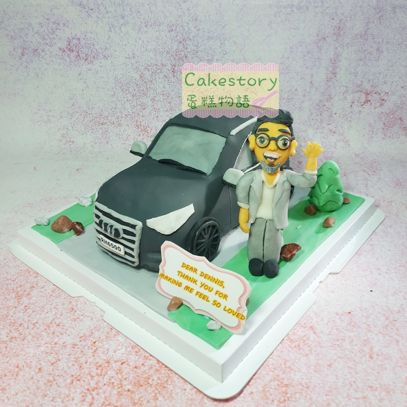 V116. 汽車人仔蛋糕