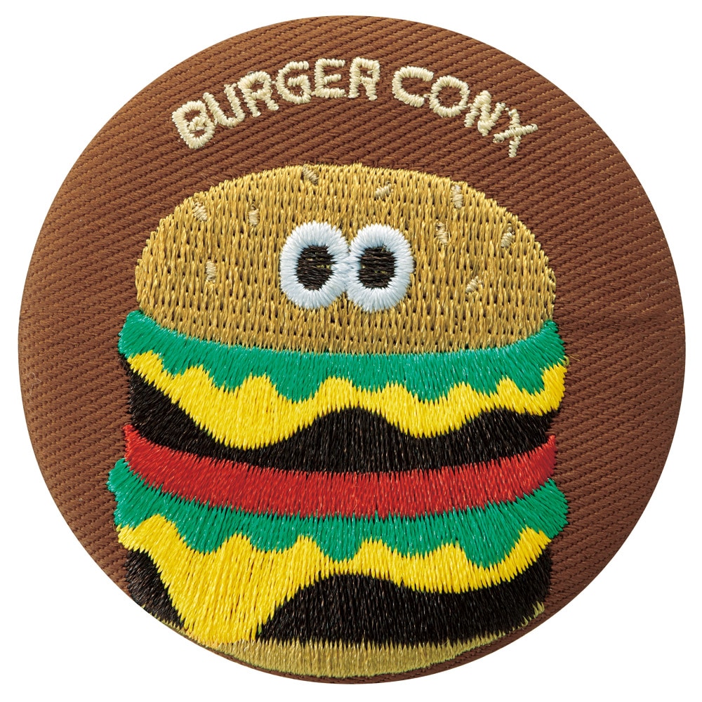 🆕【⭐訂購⭐】 🇯🇵日本直送 🌀恐龍🦖/漢堡🍔刺繡徽章 box set[一組8枚]🌀[ELCD-0169][260419]