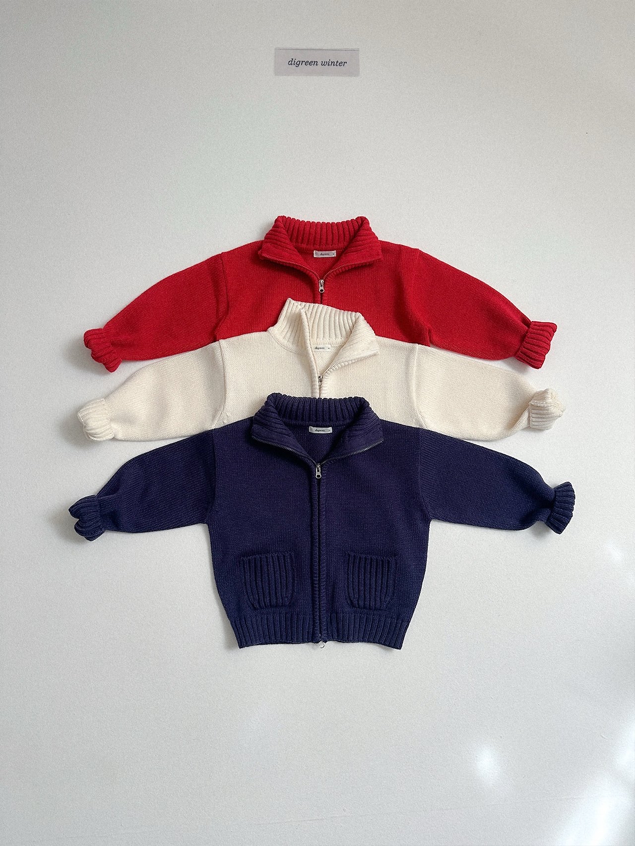Digreen | Roel Knit Zip-Up 