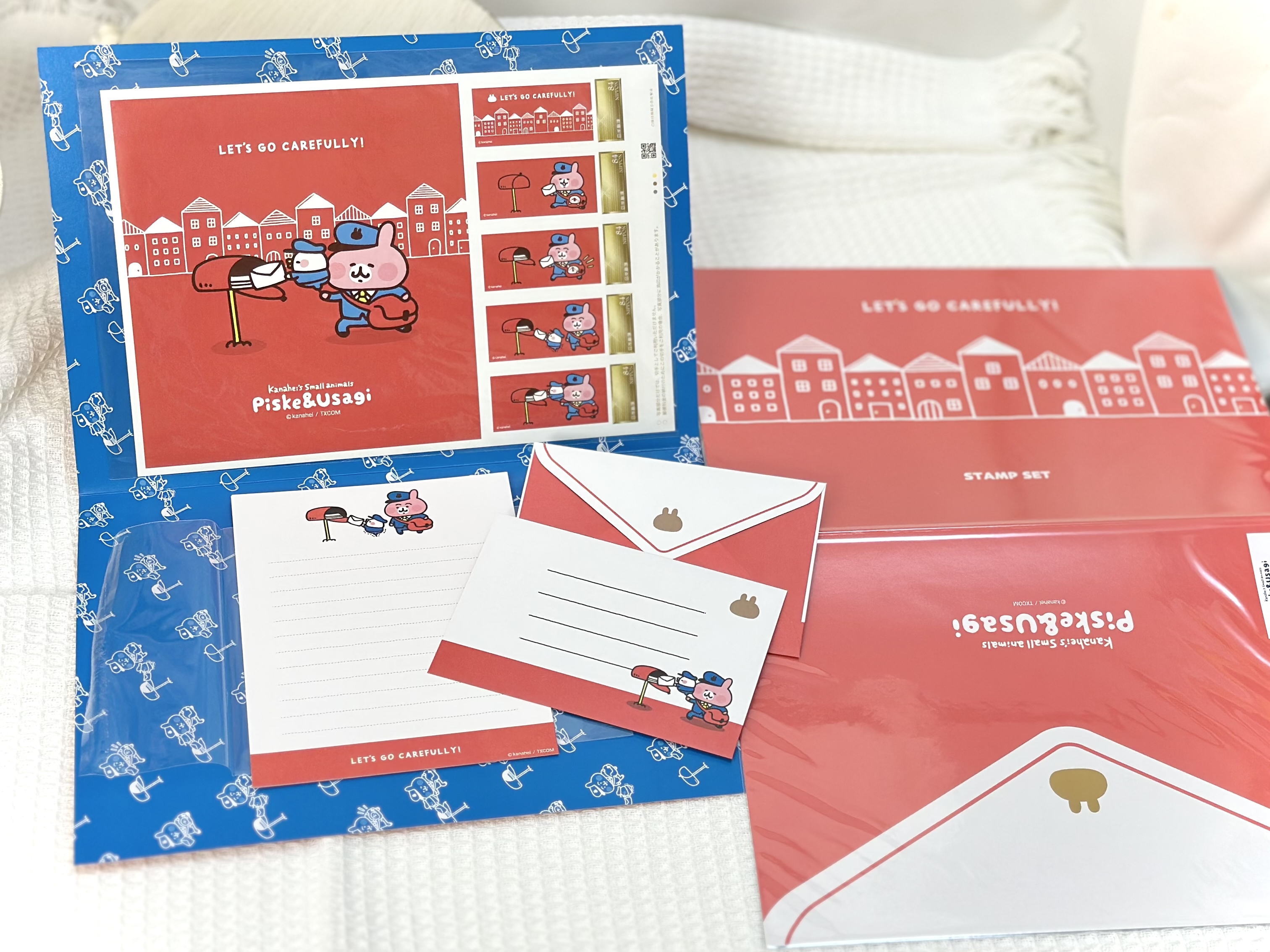 [義賣] KANAHEI 20週年 X 日本郵便局 郵票連信紙信封套裝 018242