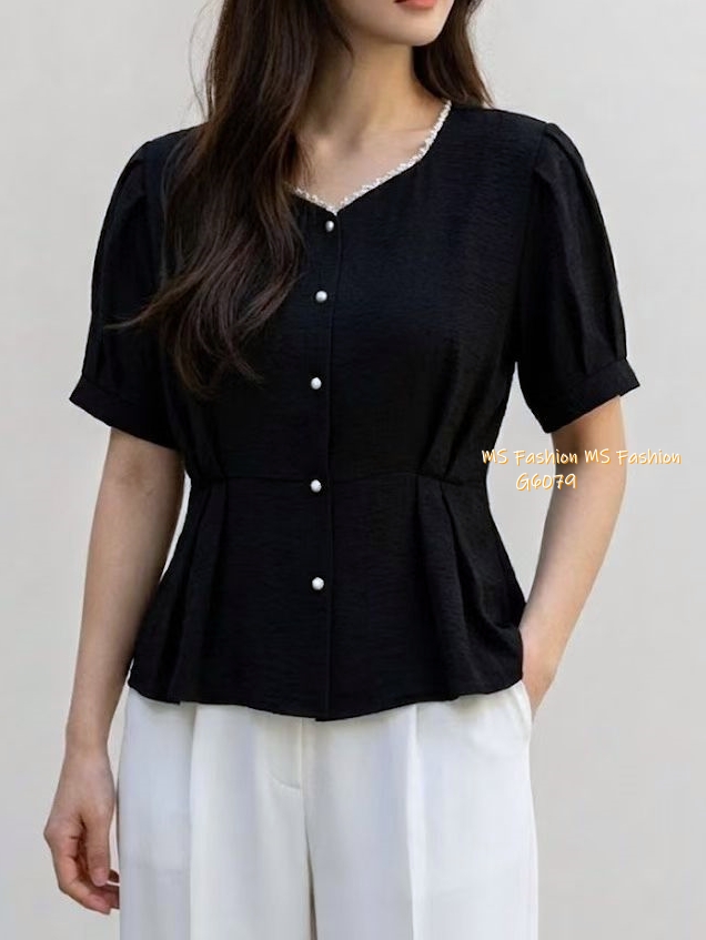 G6079 韓國🇰🇷靚靚修腰top