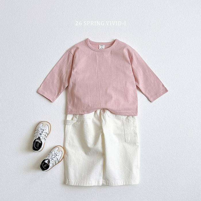 🇰🇷vivid_I tee set (2件）