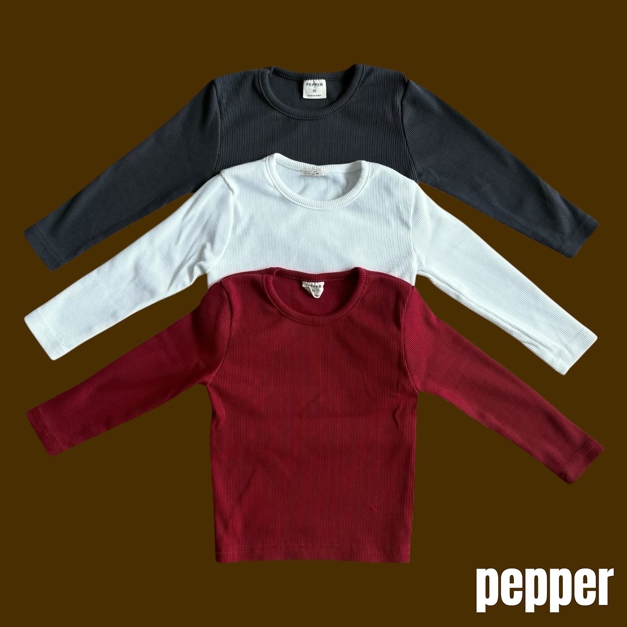 Pepper | Ribbed T-shirt