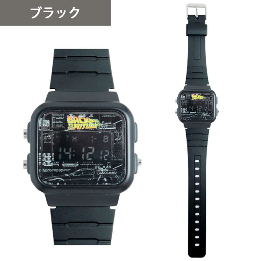 【預購】 Back To The Future 回到未來 官方授權 復古數位手錶