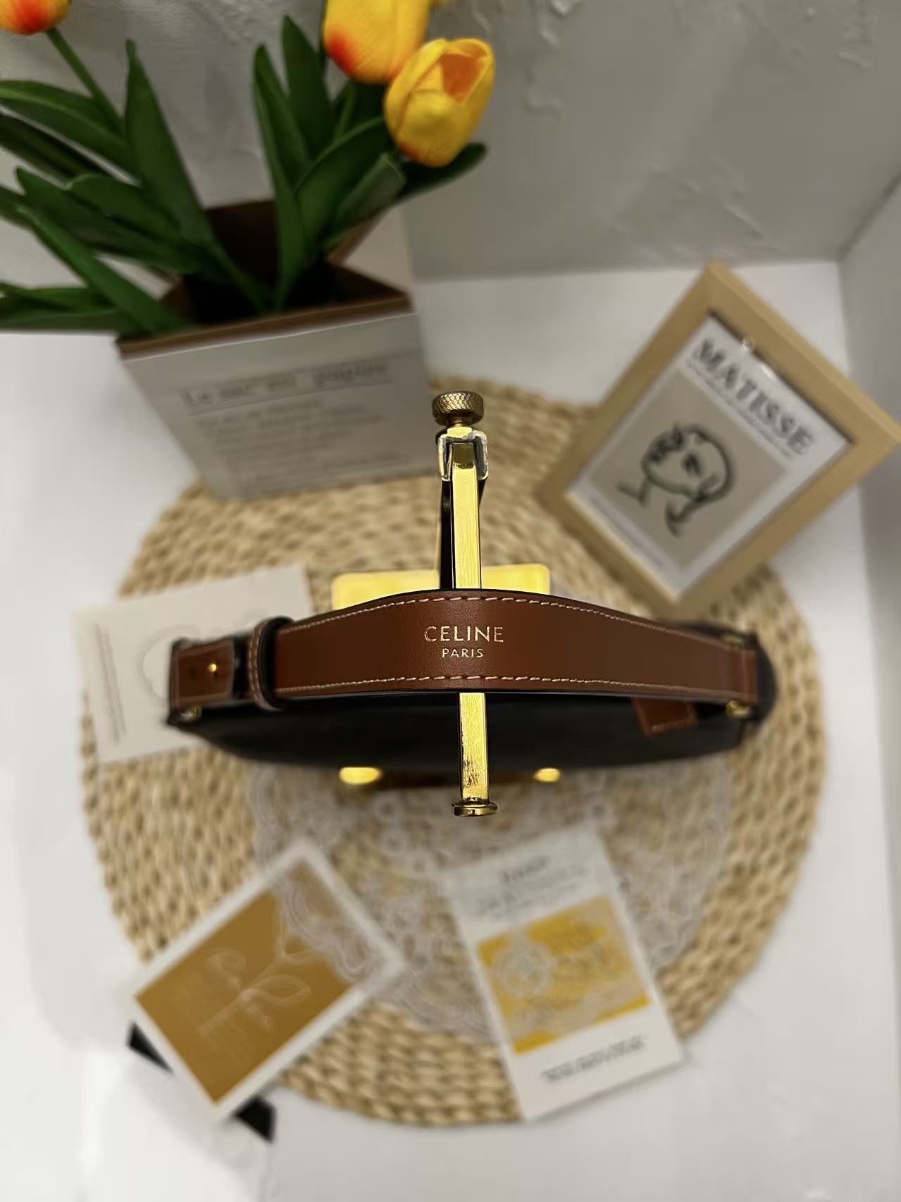 Celine Ava Triomphe Bag （近新閒置品 Lisa同款）