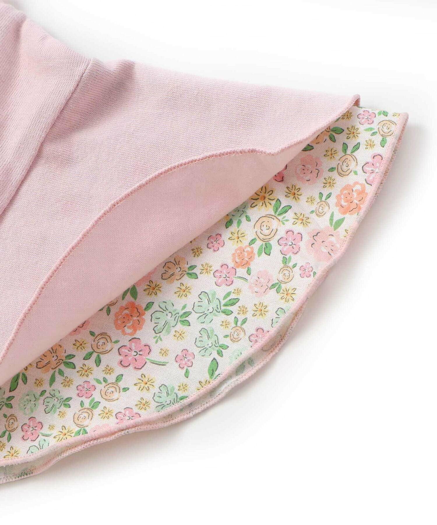 🆕【⭐訂購⭐】🌀 🇯🇵 日本直送 碎花兔仔圖案 飄逸雙層蝴蝶袖 上衣［2款選］🌀[ELDA-0149][260516]