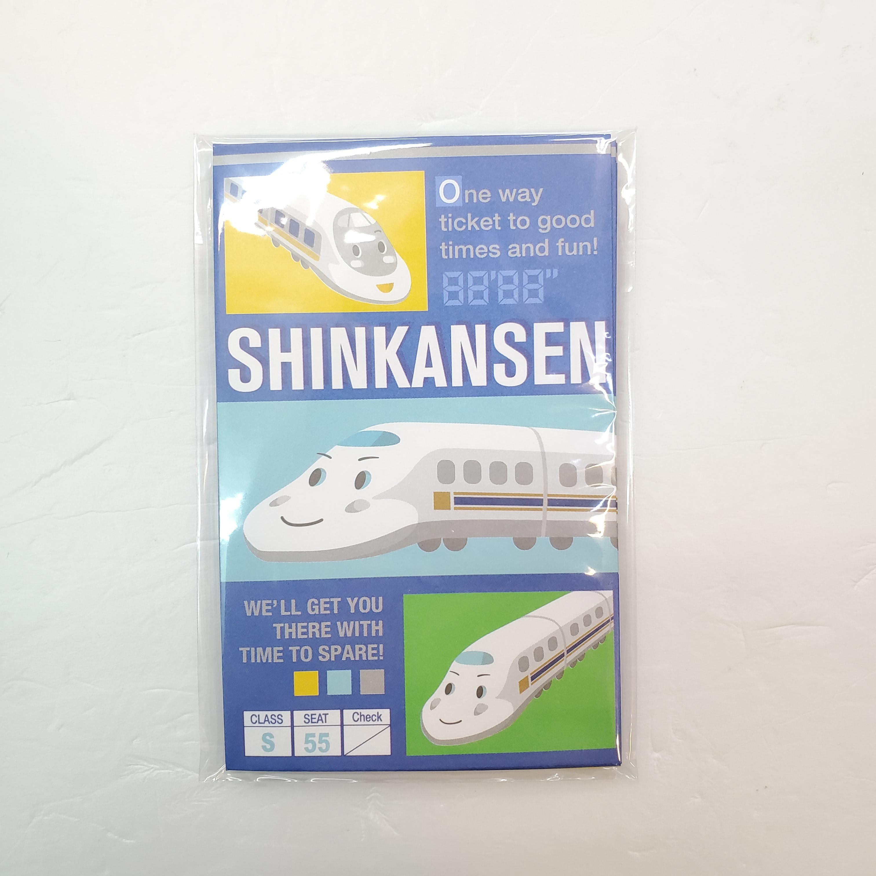 [現貨] [日本製] 新幹線利是封6枚入 {TF915141}
