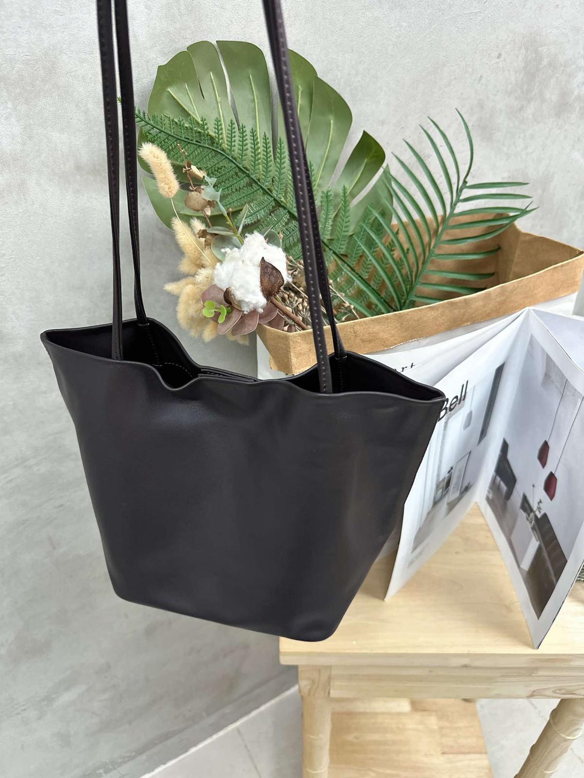 全牛仔皮袋