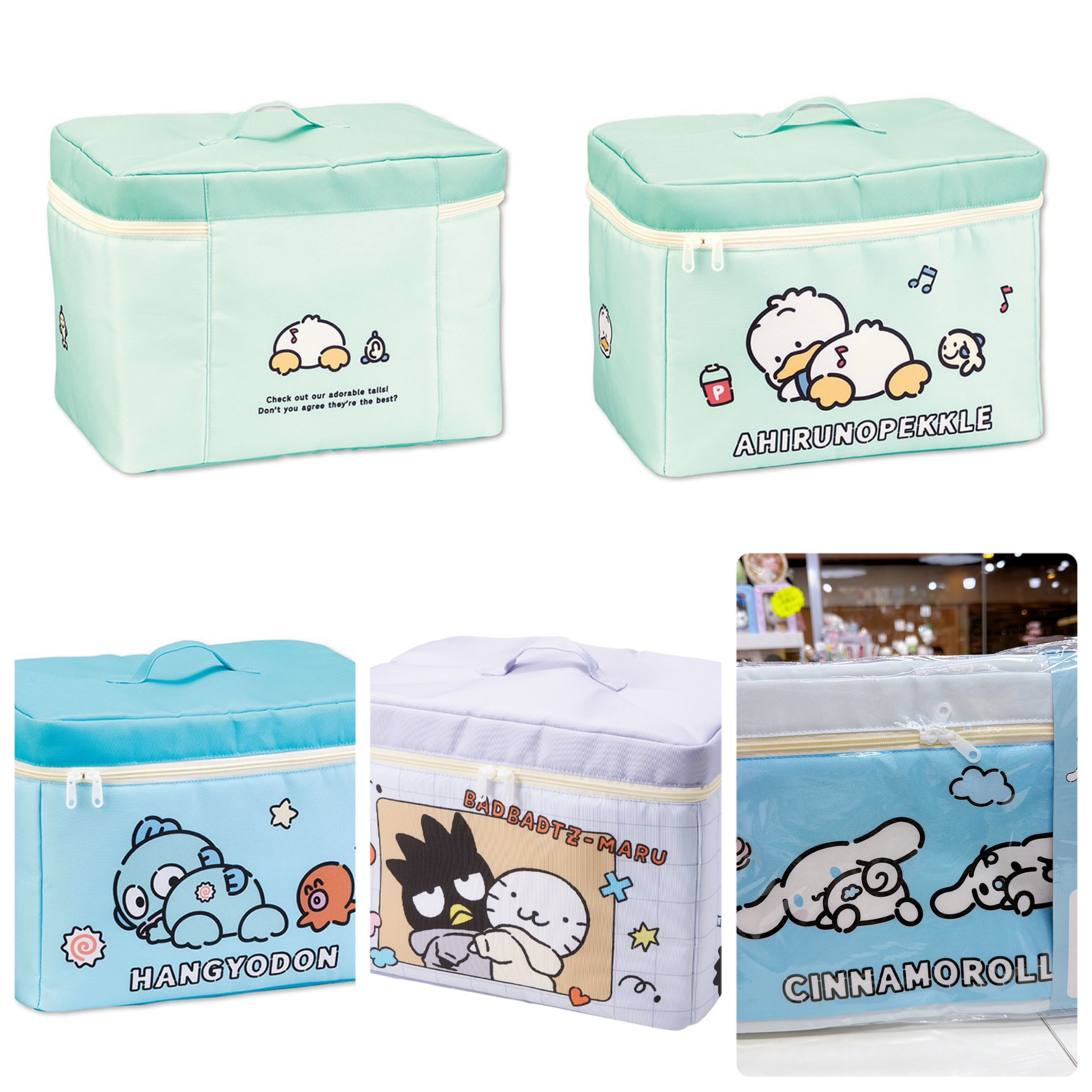 日本直送日本版，Sanrio 36×26×24 cm收納箱