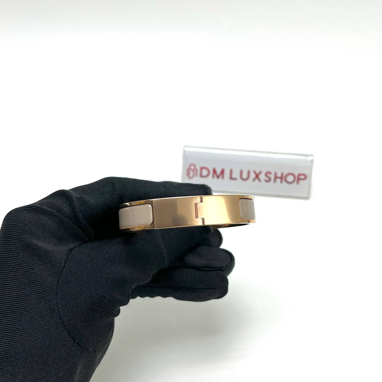 Hermes Clic H Marron Glace RGHW