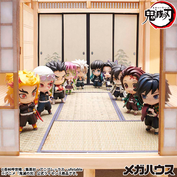 (預訂訂金 $200) (總價 $589) MegaHouse 鬼滅之刃 炭治郎與伙伴們 Vol.2 Tanjiro & Friends Mascot Collection (原盒8盒) (1套8款) (行版)