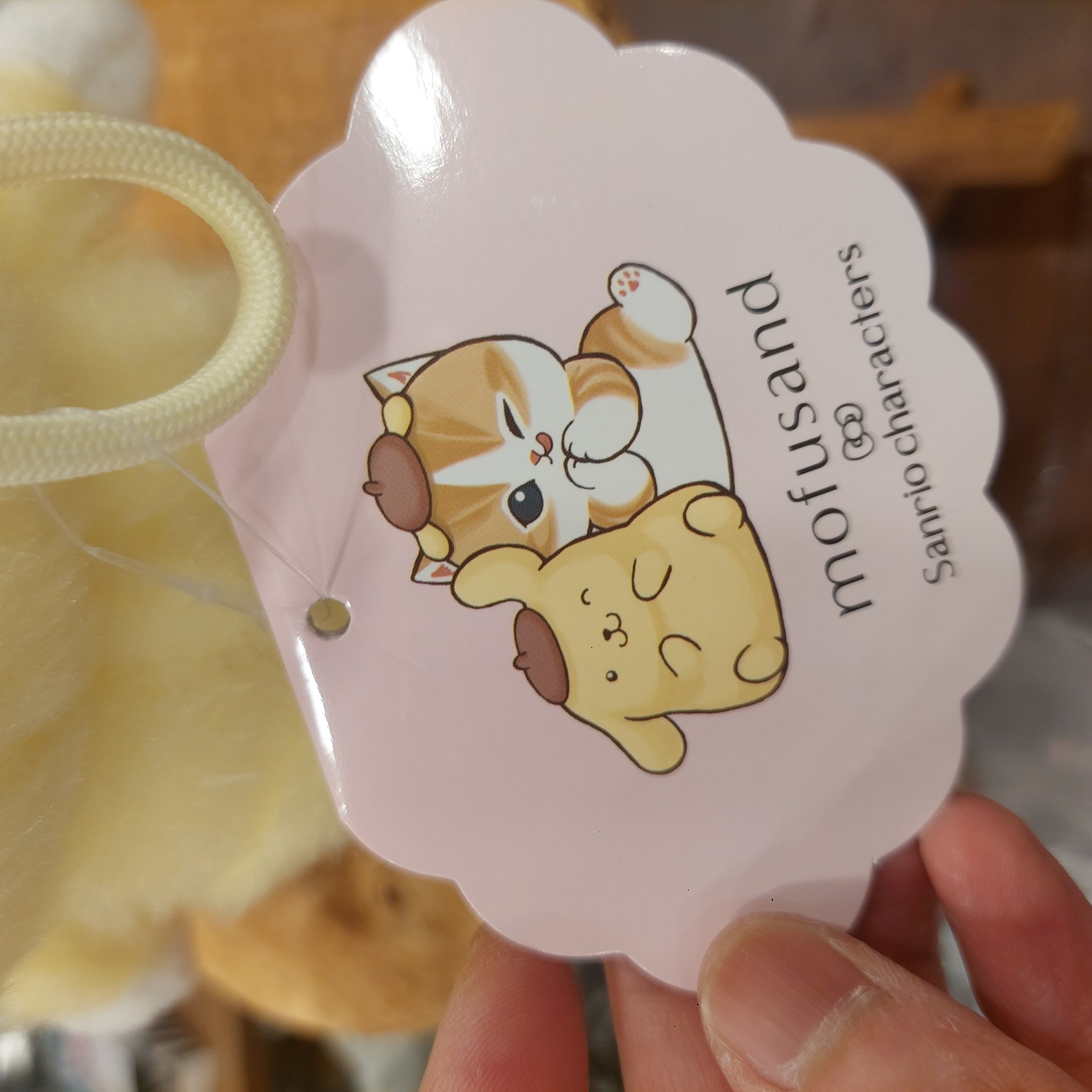 日版 Sanrio pompompurin 布甸狗 x Mofusand 鯊魚貓 公仔掛件吊飾 
