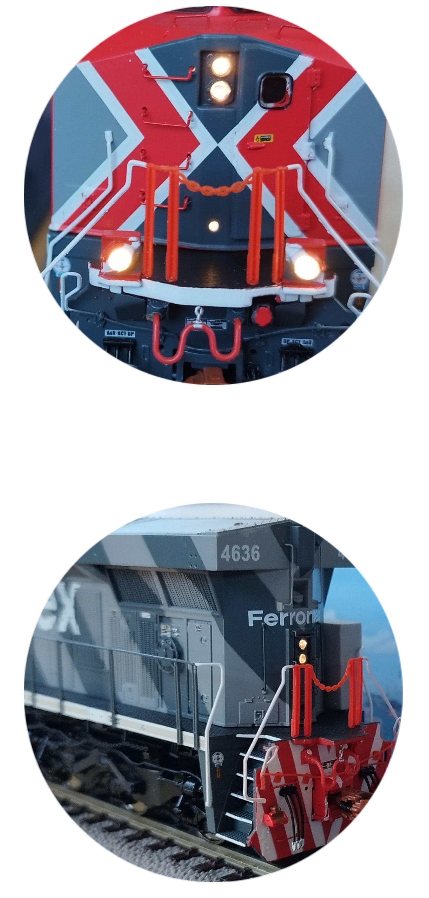 GE ES44AC, Ferromex/Zebra Scaletrains DCC Sound HO 1:87