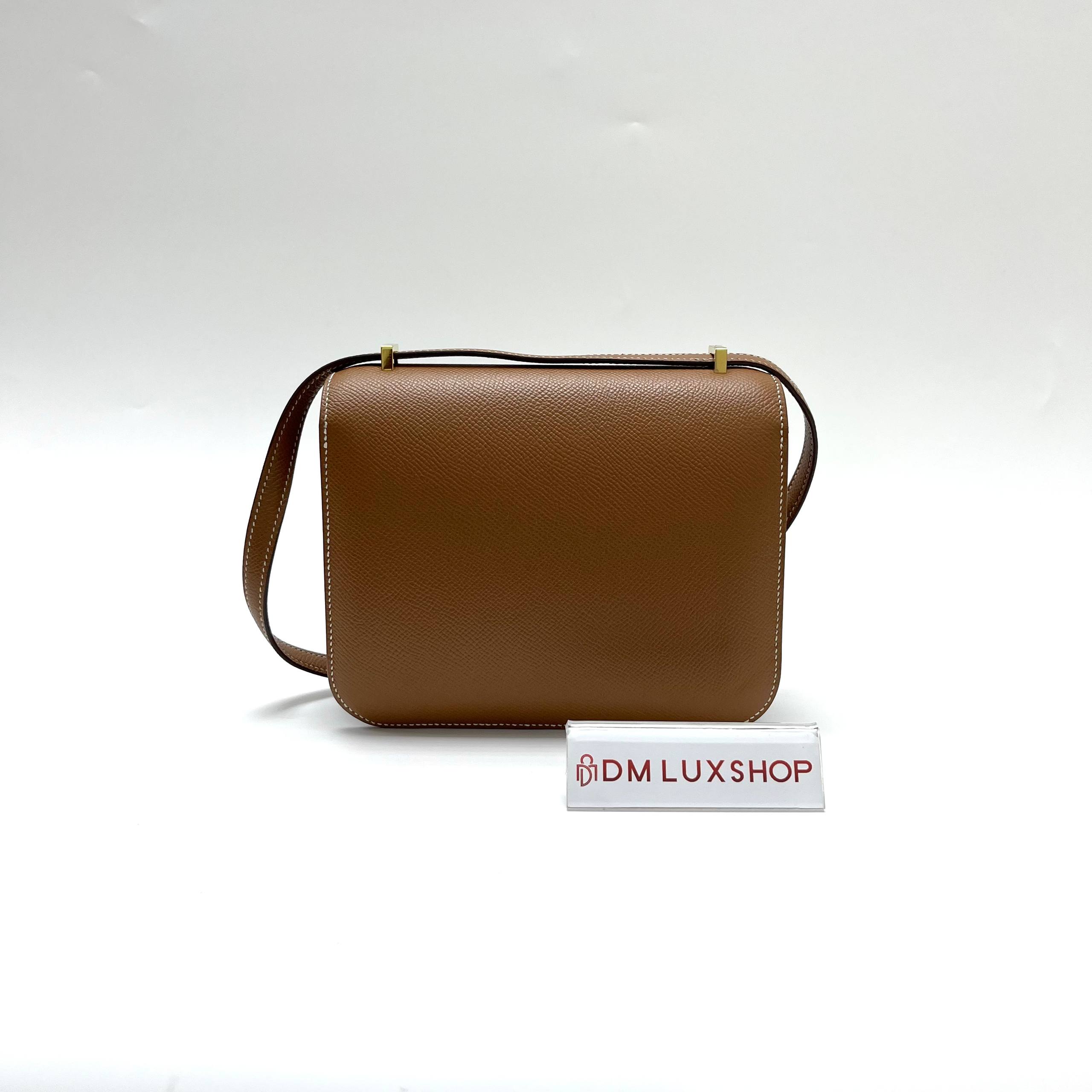 Hermes Mini Constance Gold GHW (Stamp Z)