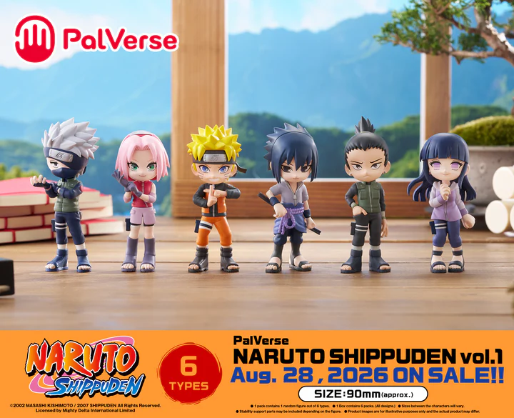 Bushiroad Creative - PalVerse《NARUTO 火影忍者疾風傳》vol.1  (BOX OF 6)