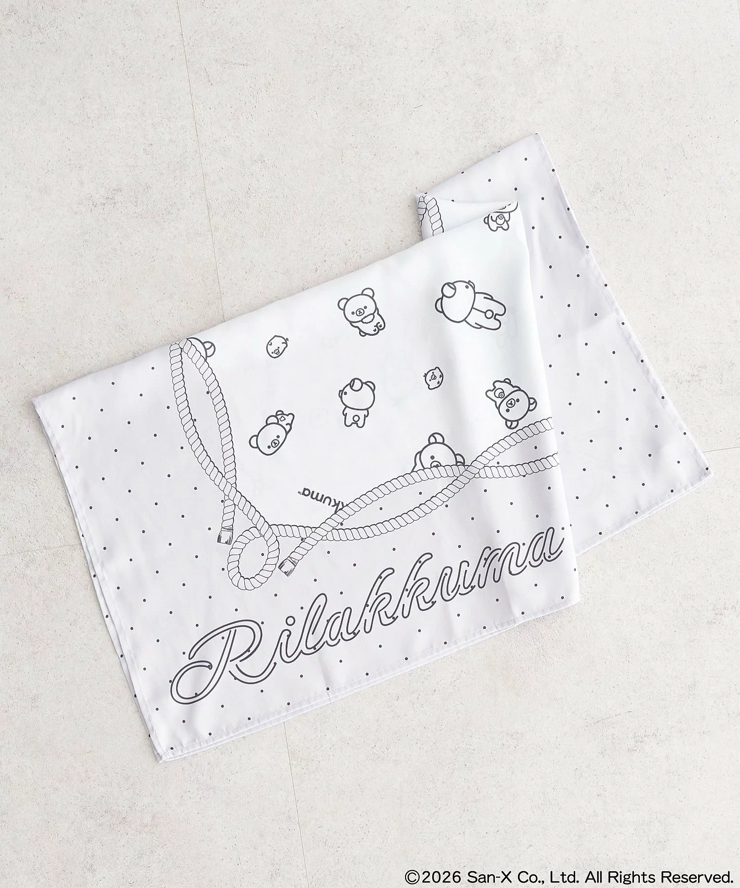 日本預訂📍日本鬆弛熊 × earth music&ecology系列 - 絲巾