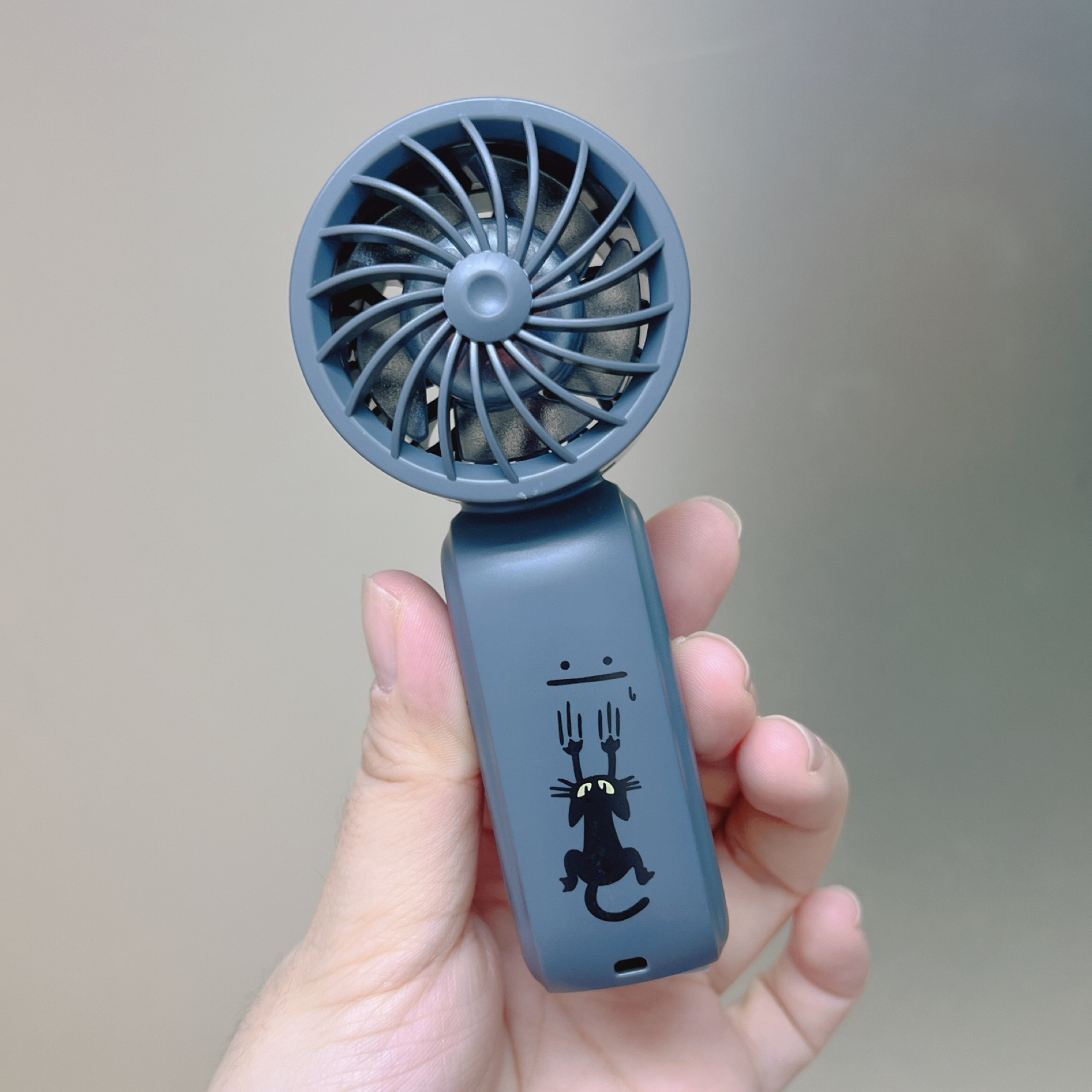 日本預訂📍黑豆人/動物圖案夏日風扇仔