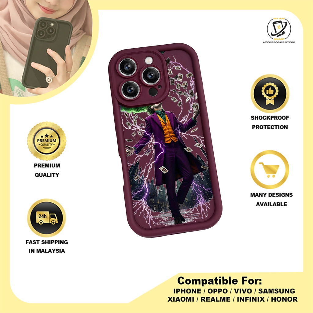 TPU DESIGN CASE PHONE FOR SAMSUNG - DESIGN JOKER A