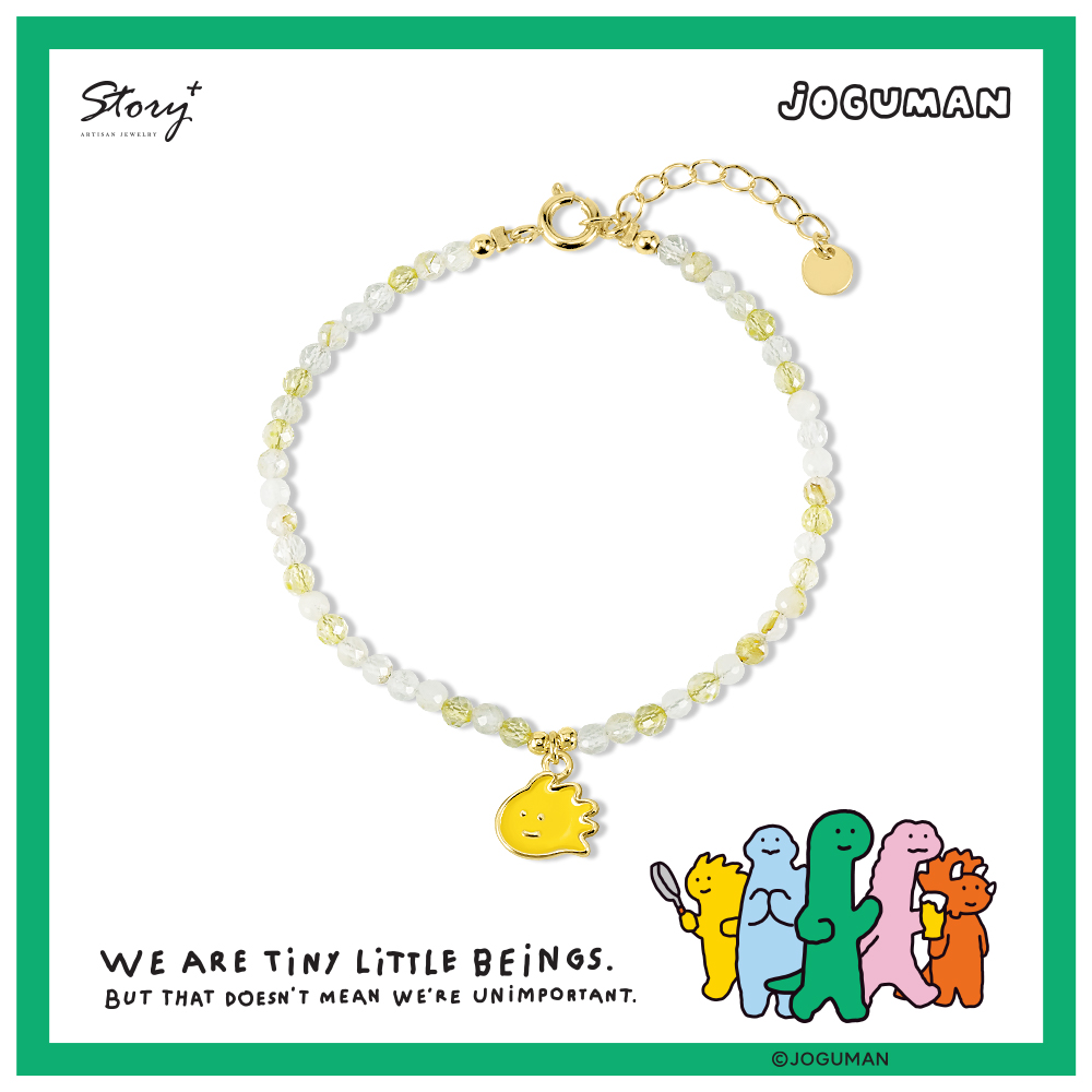 📦訂購 台灣限定 STORY 故事銀飾 x JOGUMAN ANKYLO款 天然水晶手串