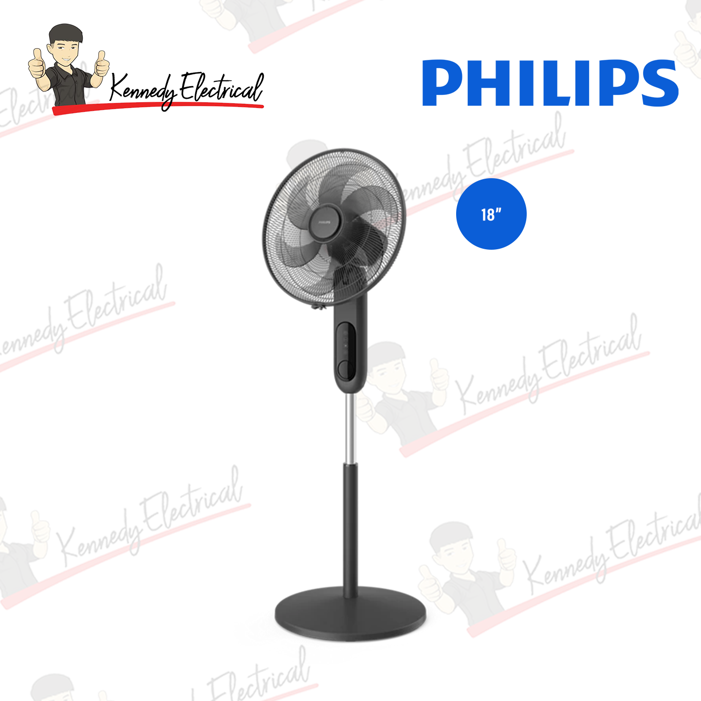 Philips 1000 Series Pedestal Stand Fan (CX1520/01)