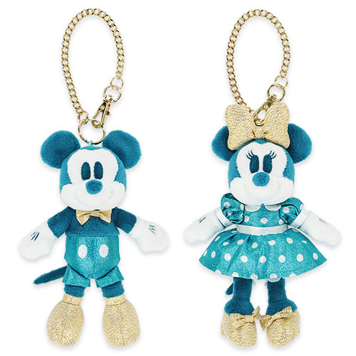 【預訂】DisneySea 25th Sparkling Jubilee - Mickey & Minnie 公仔掛飾一對