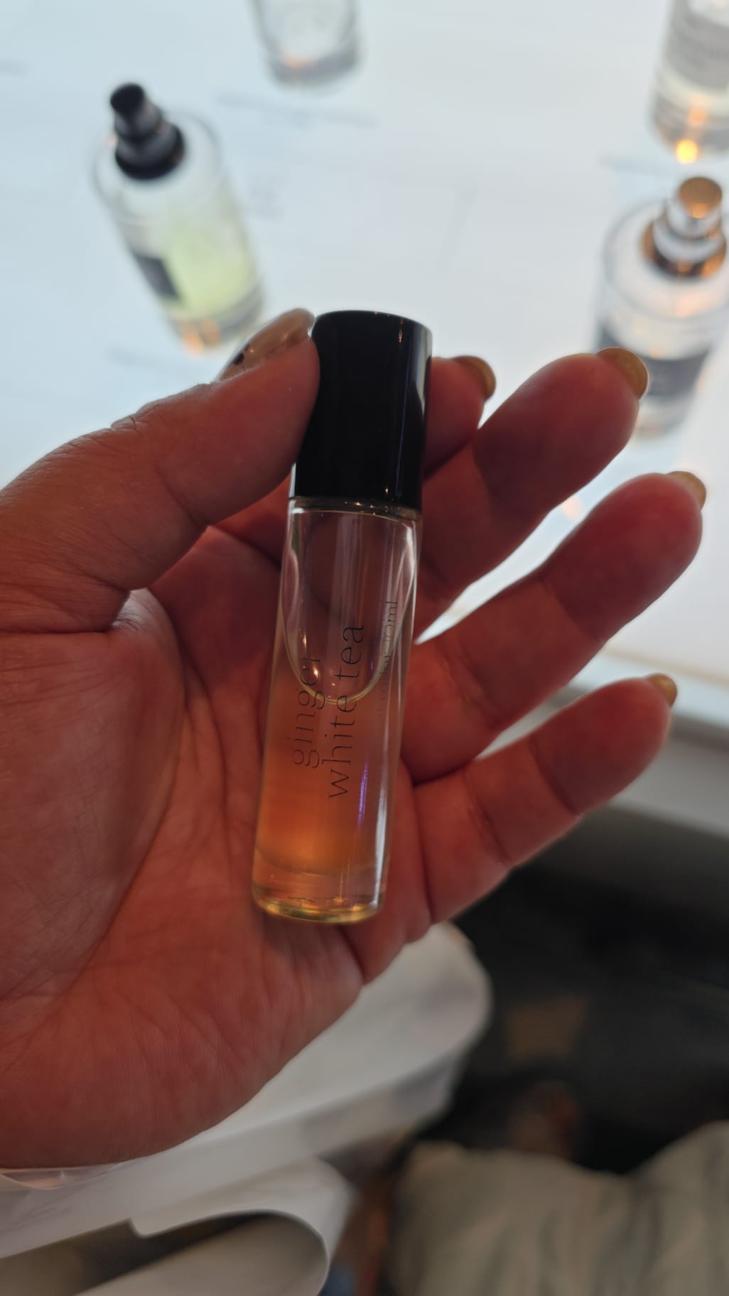 ginger white tea fragrance oil roll