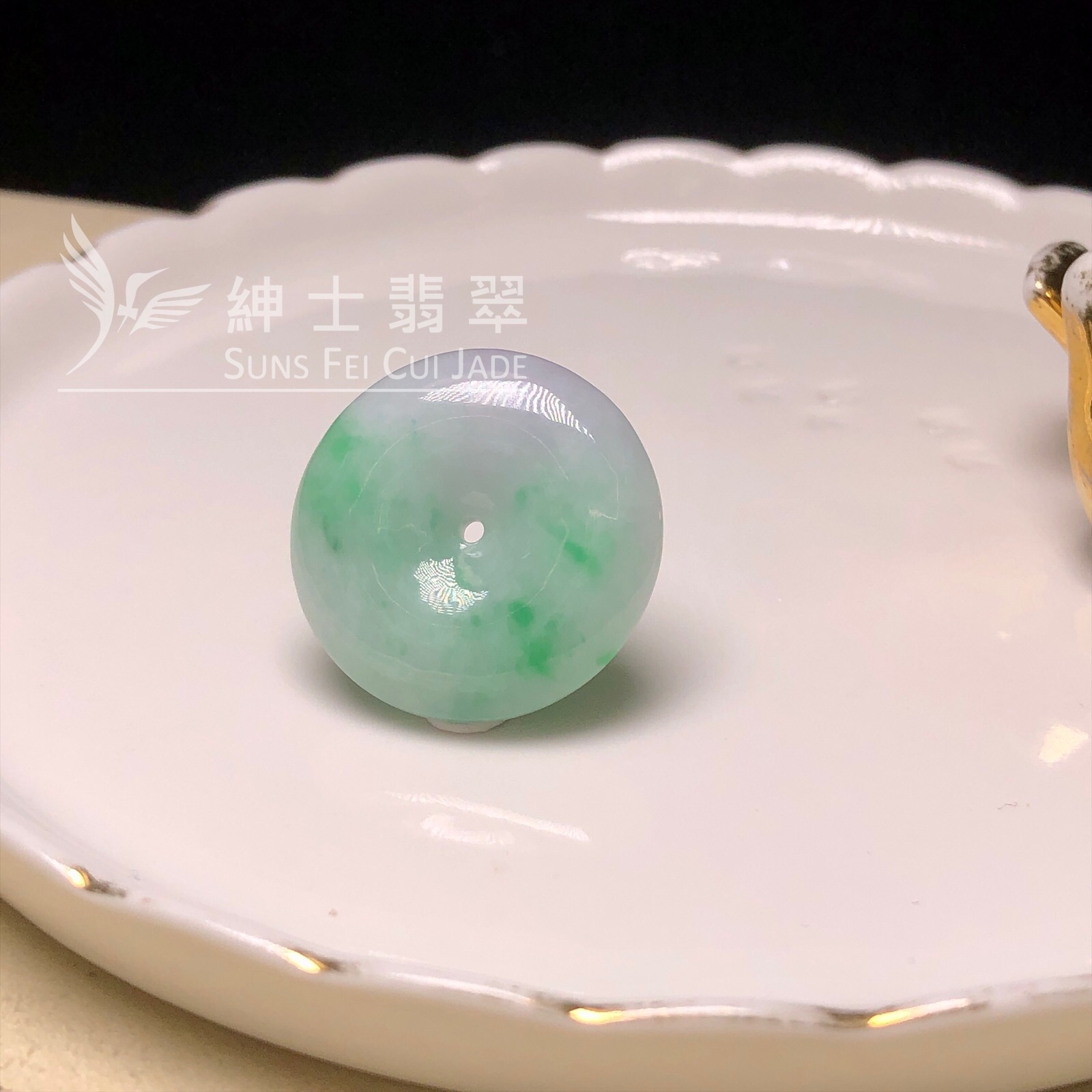 B08819 飄翠平安扣