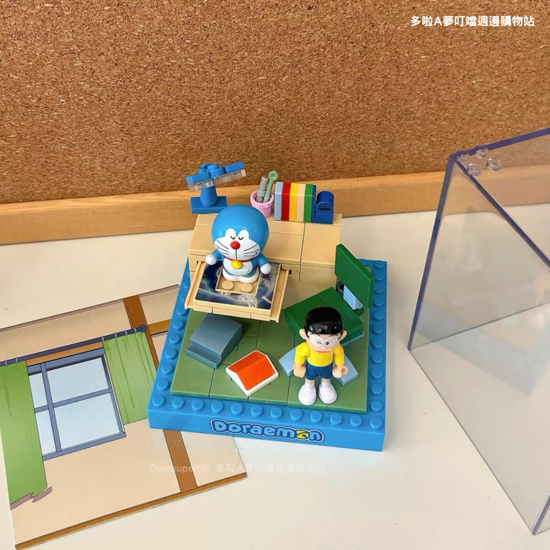 [訂購] 多啦A夢積木玩具 盲盒 隨意門 法寶 時光機｜Doraemon禮物